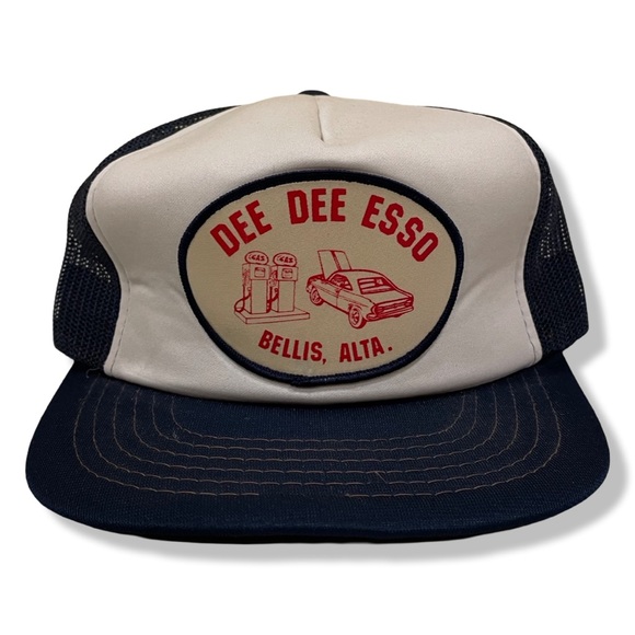 3 PACK OF VINTAGE 80s TRUCKER HATS - Picture 4 of 7